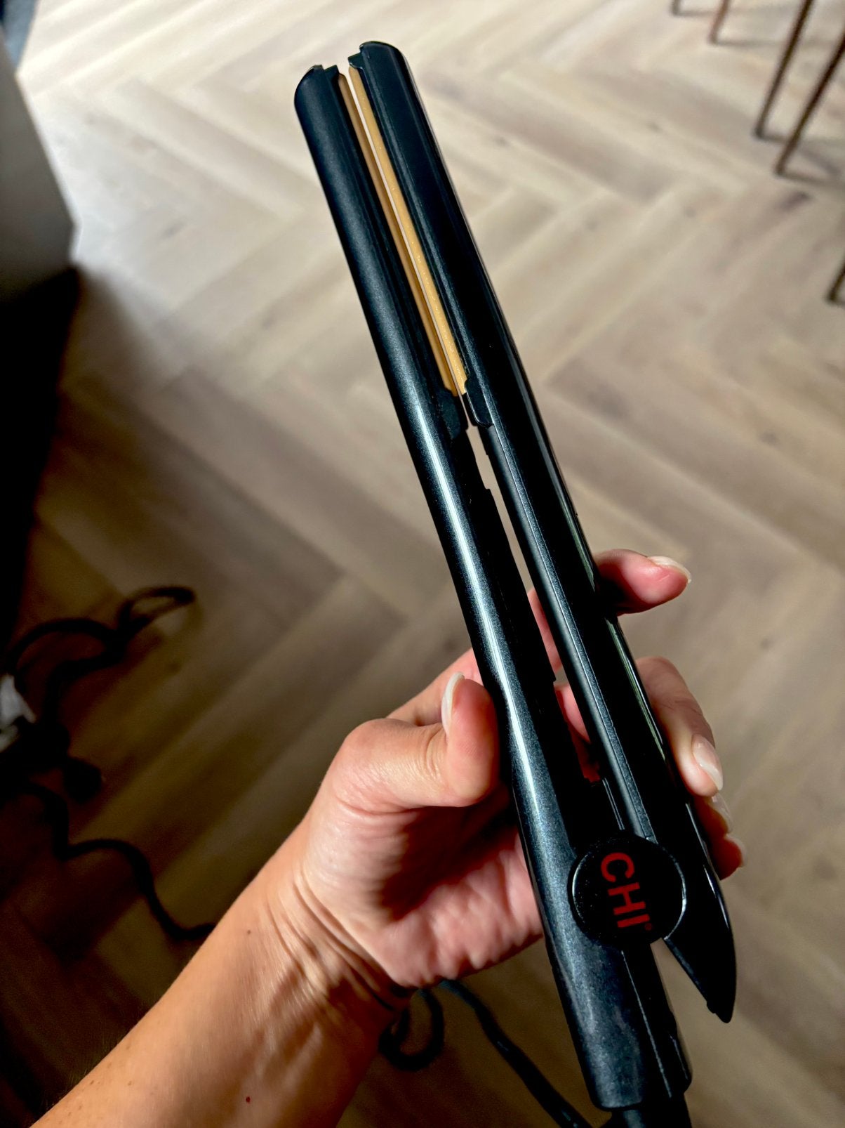 CHI G2 Ceramic & Titanium Stijltang, Ophalen of Verzenden, Zo goed als nieuw, Krultang of Stijltang