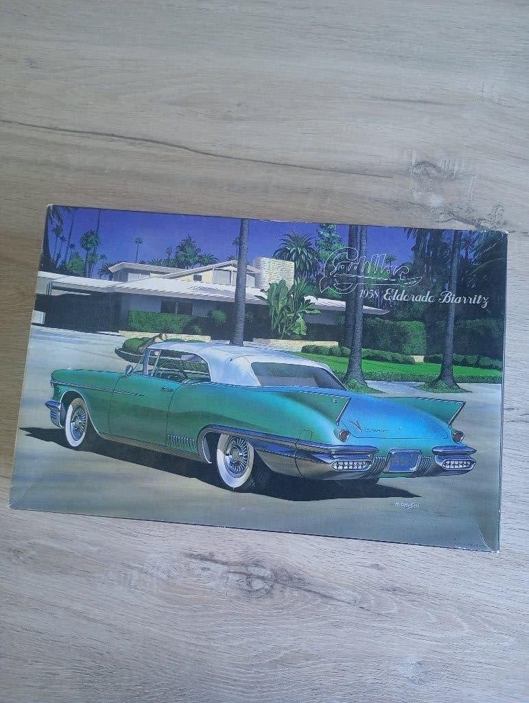 1958 Cadillac "Eldorado Biarritz" 1:24, Overige merken, Auto, Groter dan 1:32, Ophalen of Verzenden