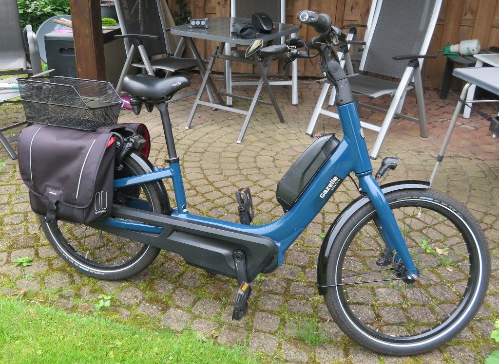 Gazelle Easyflow HMS met zware accu ZGAN, Ophalen, Zo goed als nieuw, 50 km per accu of meer, Gazelle