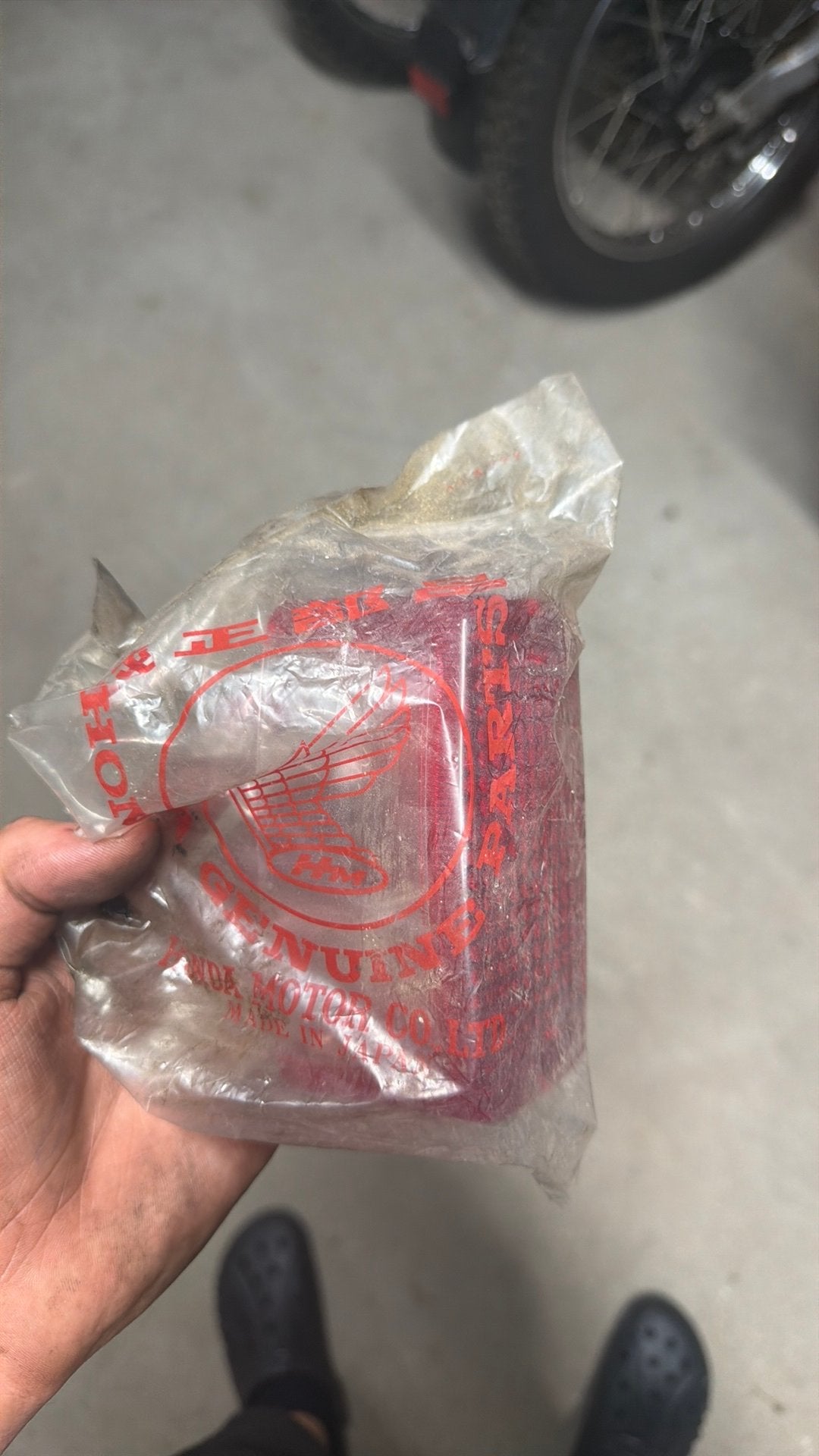Nos honda mtx achter light glaasje, Ophalen of Verzenden
