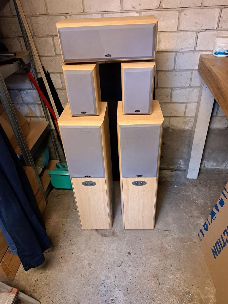 Eltax Evolution 5.0 Surround Set - Houten Afwerking, Ophalen, Gebruikt, Overige merken