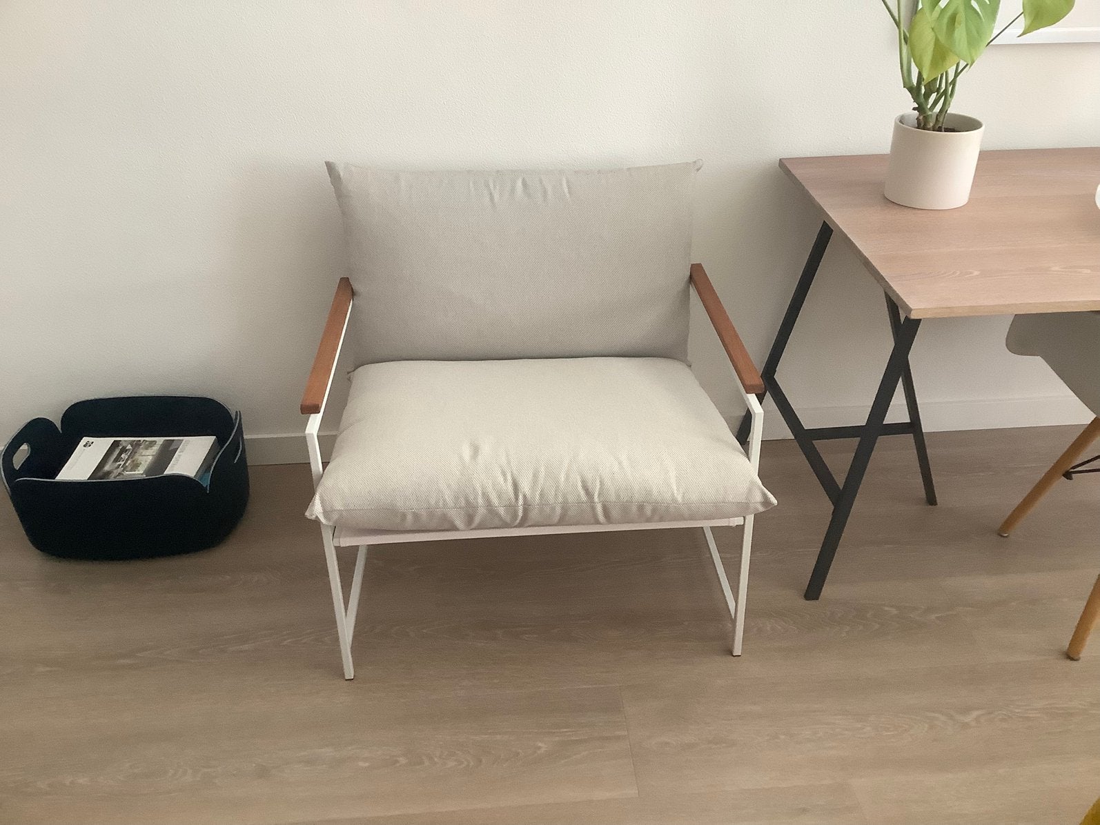 Loungestoel, Ophalen, Zo goed als nieuw, Overige materialen