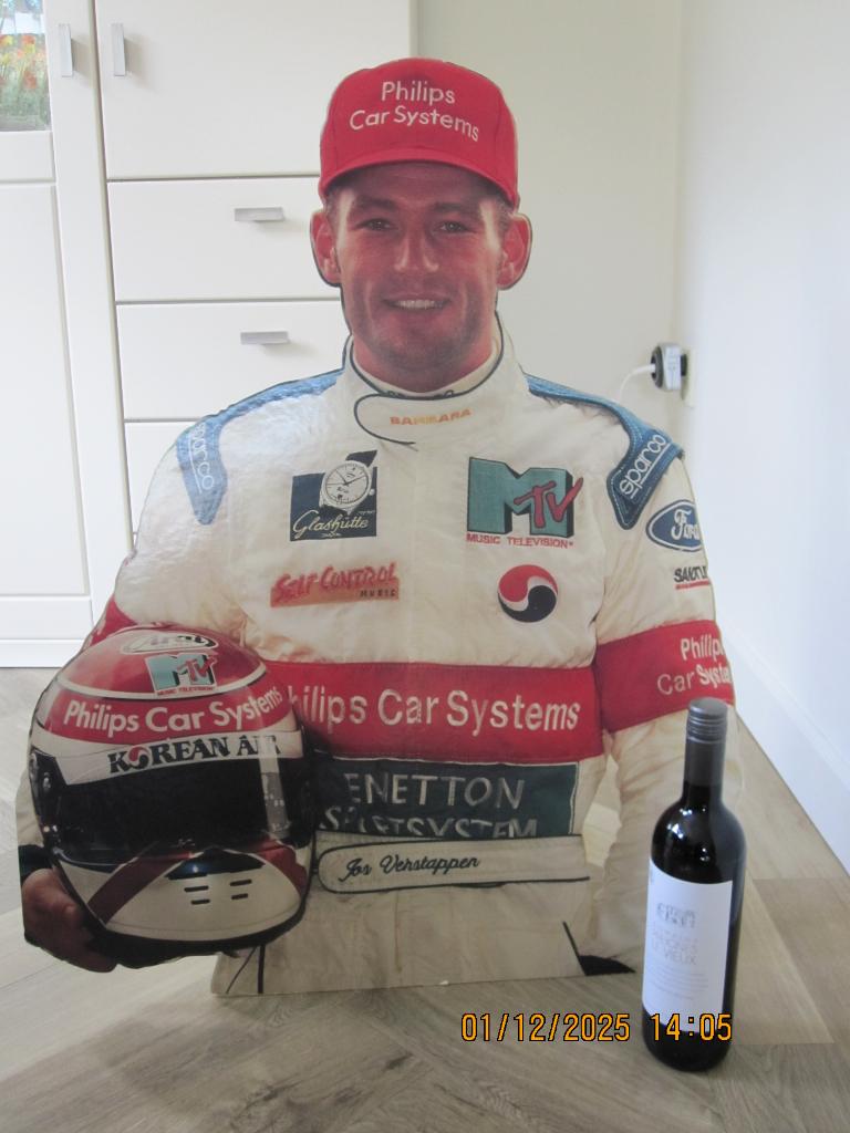 Jos Verstappen kartonnen display, Ophalen of Verzenden, Zo goed als nieuw, Formule 1