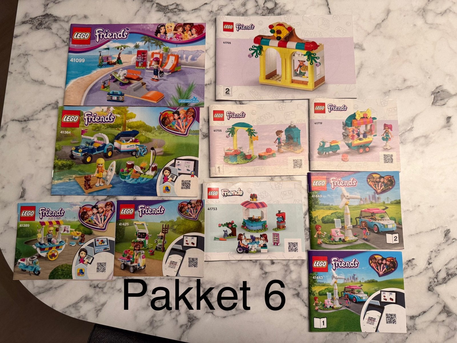 8-delig Lego Friends Pakket (6), Ophalen of Verzenden, Complete set, Lego, Friends