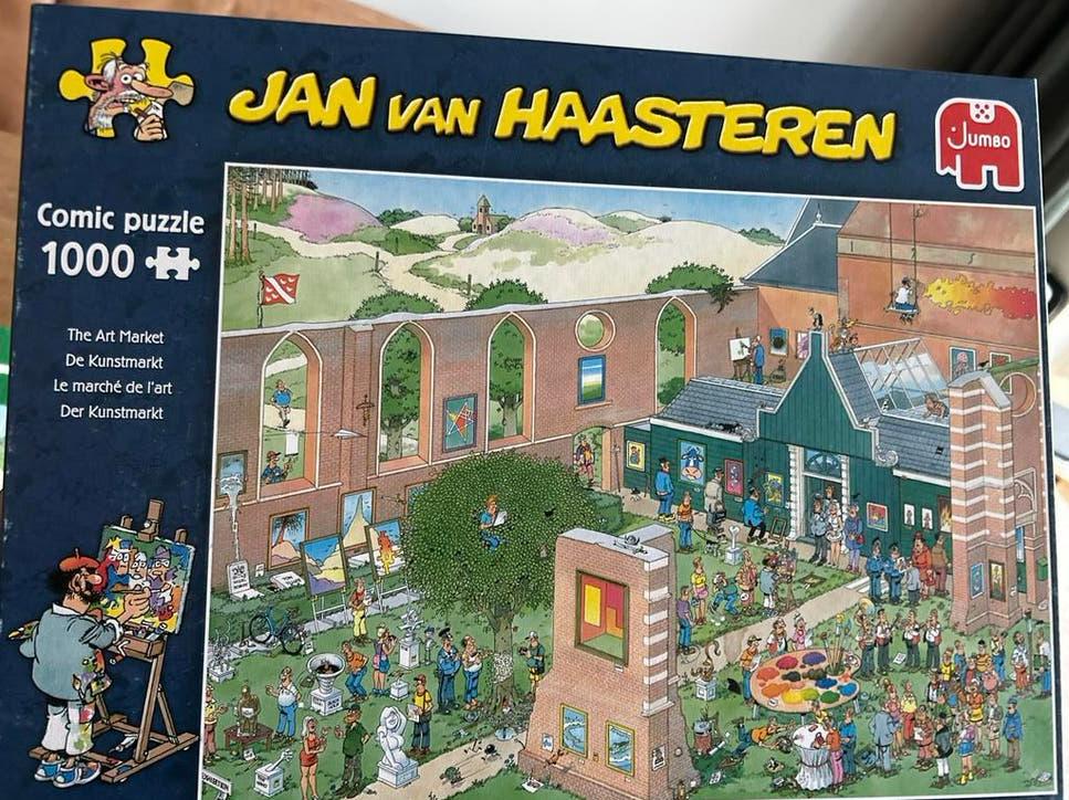 Van Haasteren 1000 stukjes, Hobby en Vrije tijd, Ophalen of Verzenden, 500 t/m 1500 stukjes, Zo goed als nieuw, Legpuzzel