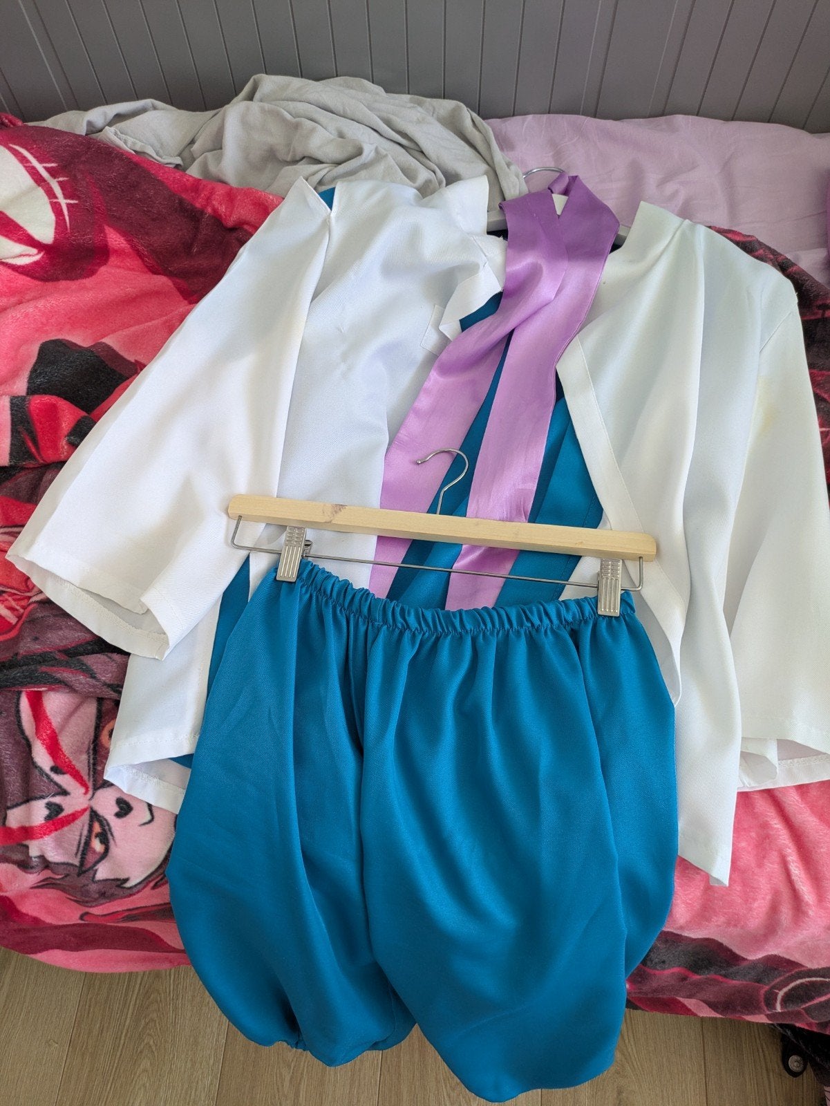 Cosplay kostuum met pruik, Ophalen of Verzenden, Zo goed als nieuw, Overige thema's, Kleding