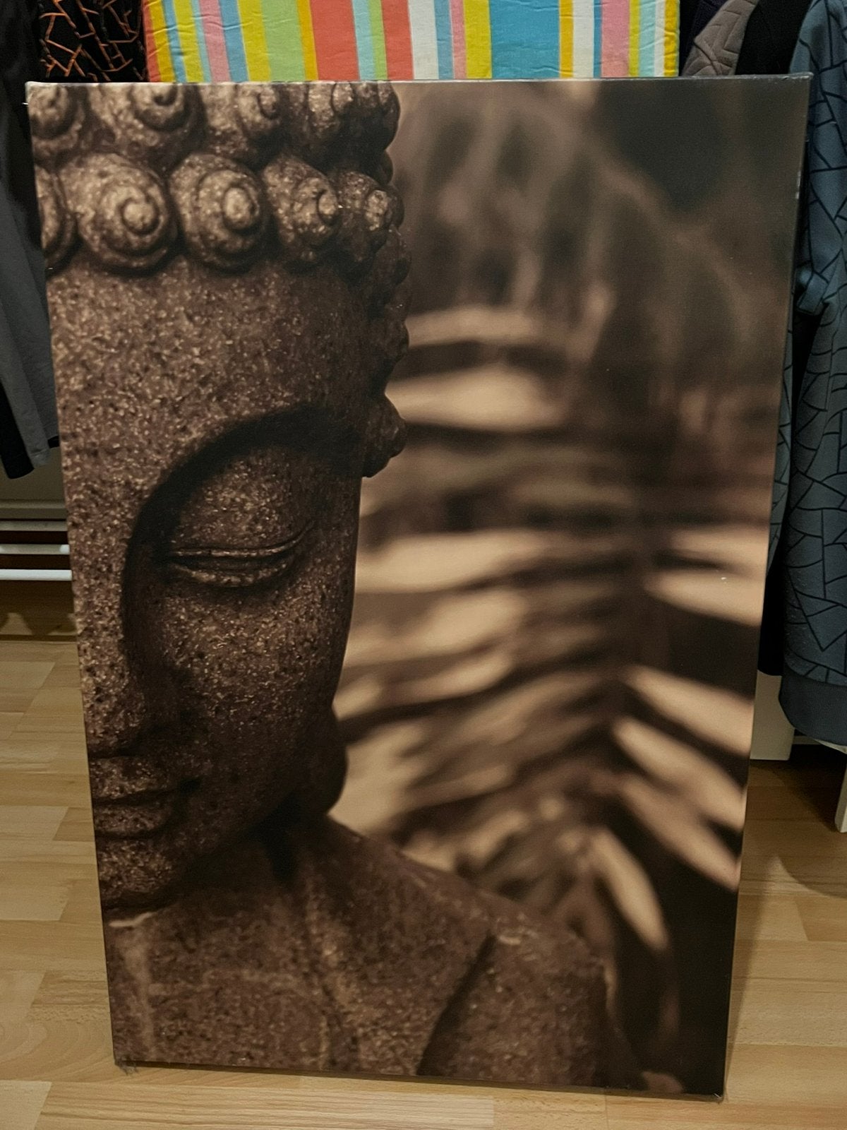 Canvas Boeddha schilderij, Ophalen of Verzenden, Schilderij