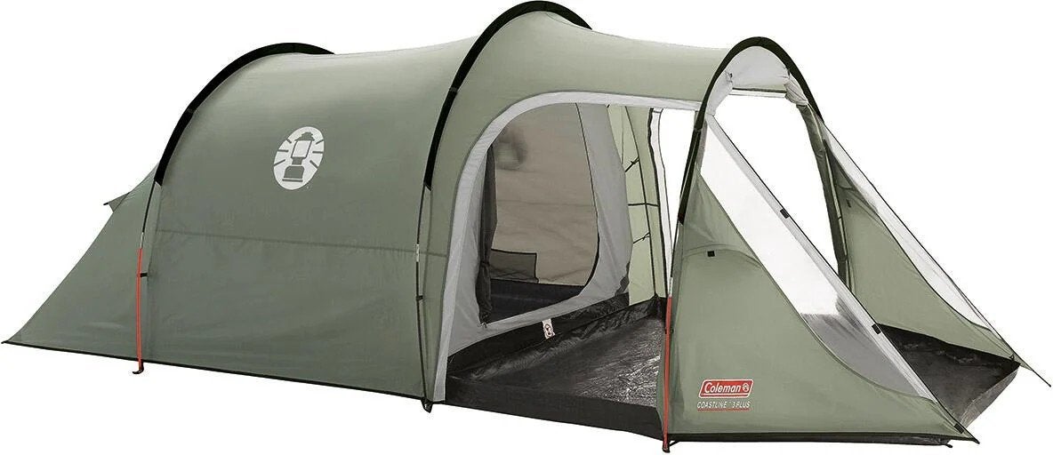Coleman Coastline 3 Plus tunneltent, Caravans en Kamperen, Ophalen of Verzenden, Gebruikt, Tot en met 3