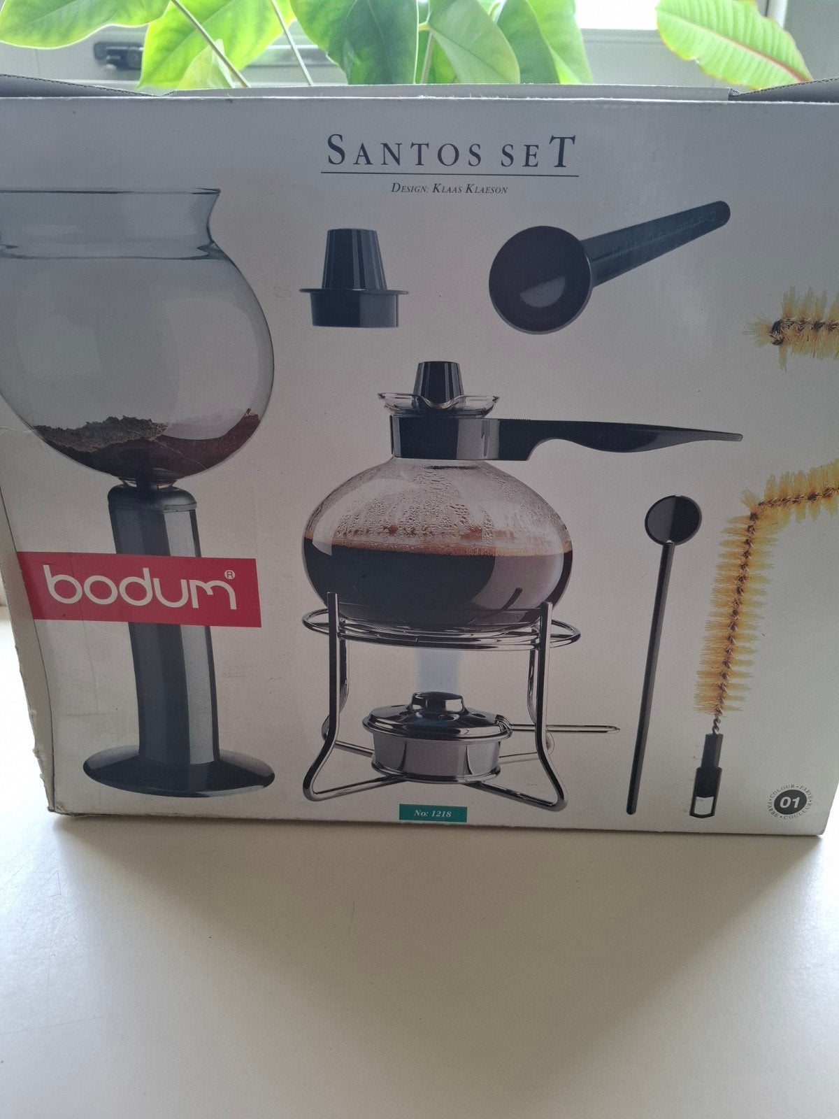 Bodum Santos Set 1218 Koffiezetapparaat - Nieuw in doos, Ophalen of Verzenden, Nieuw, Overige modellen
