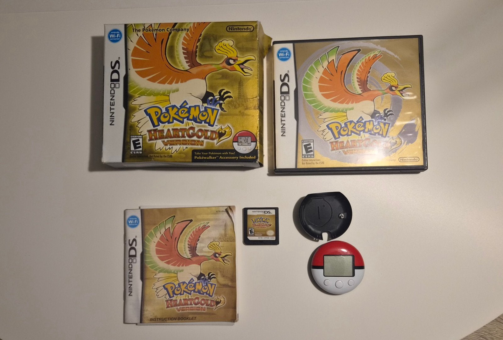 Pokemon Heartgold Bigbox incl werkende Pokewalker, Spelcomputers en Games, Avontuur en Actie, Gebruikt, 1 speler, Ophalen of Verzenden