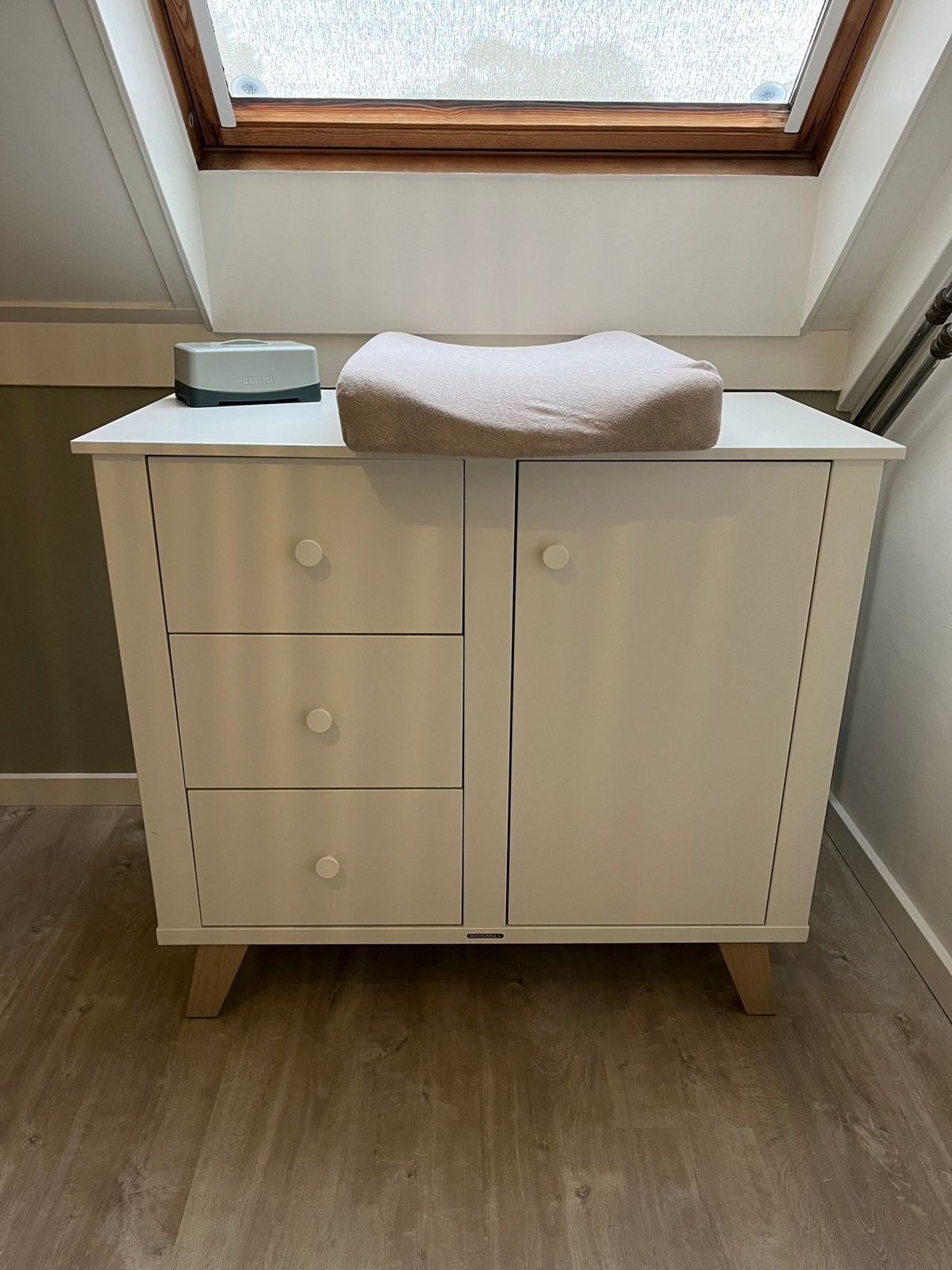 Ledikant & commode Kidsmill, Ophalen, Gebruikt, Jongetje of Meisje
