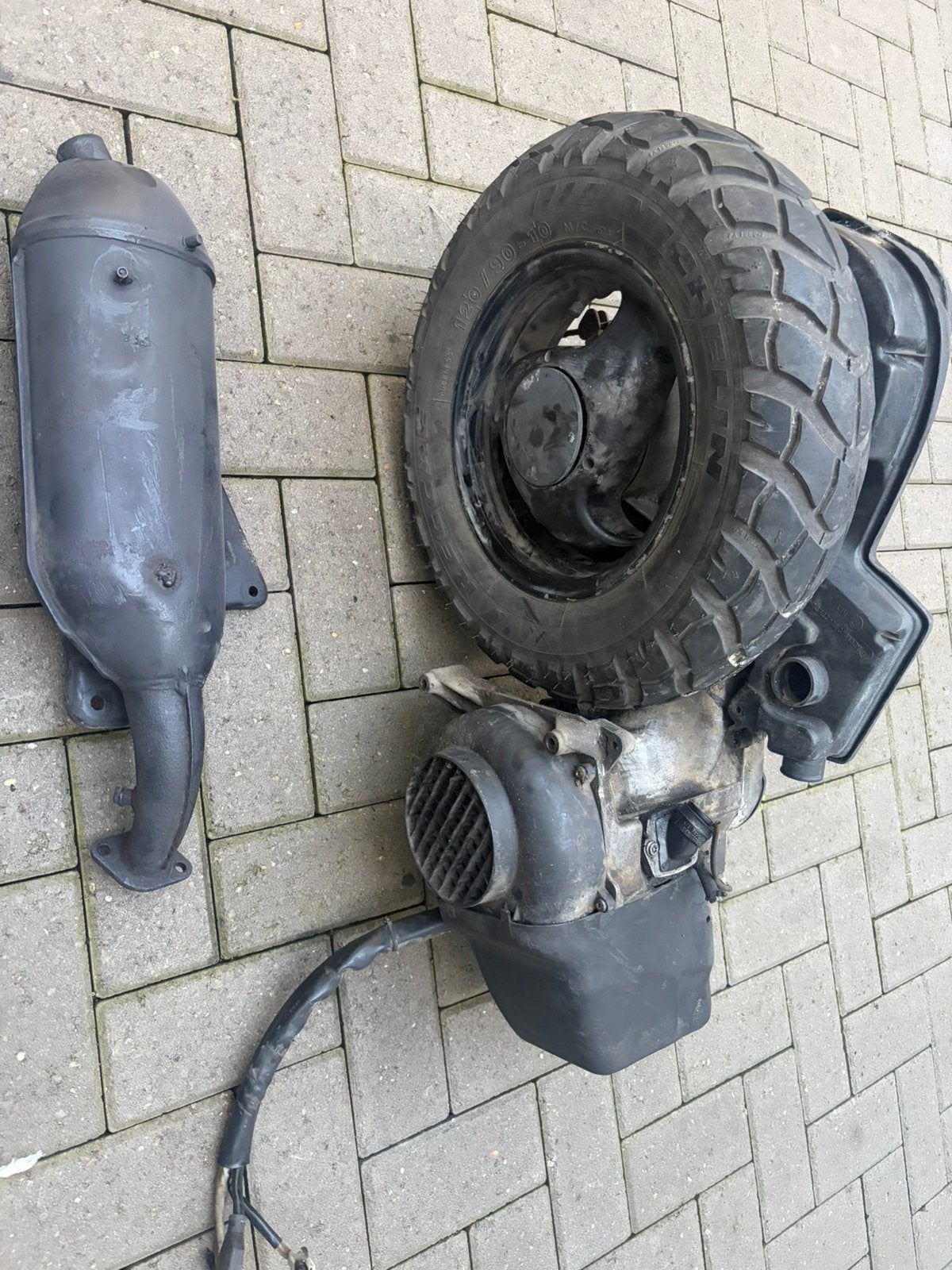 Typhoon blok, Ophalen of Verzenden, Gebruikt, Blok, Piaggio