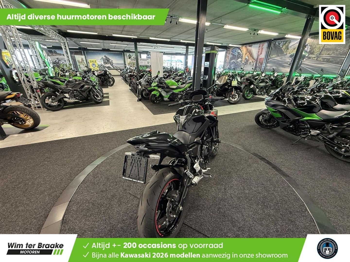 Kawasaki Z 650 ABS (bj 2023) 4,416 km, Motoren, 2 cilinders, Bedrijf, Onbekend, KAWASAKI