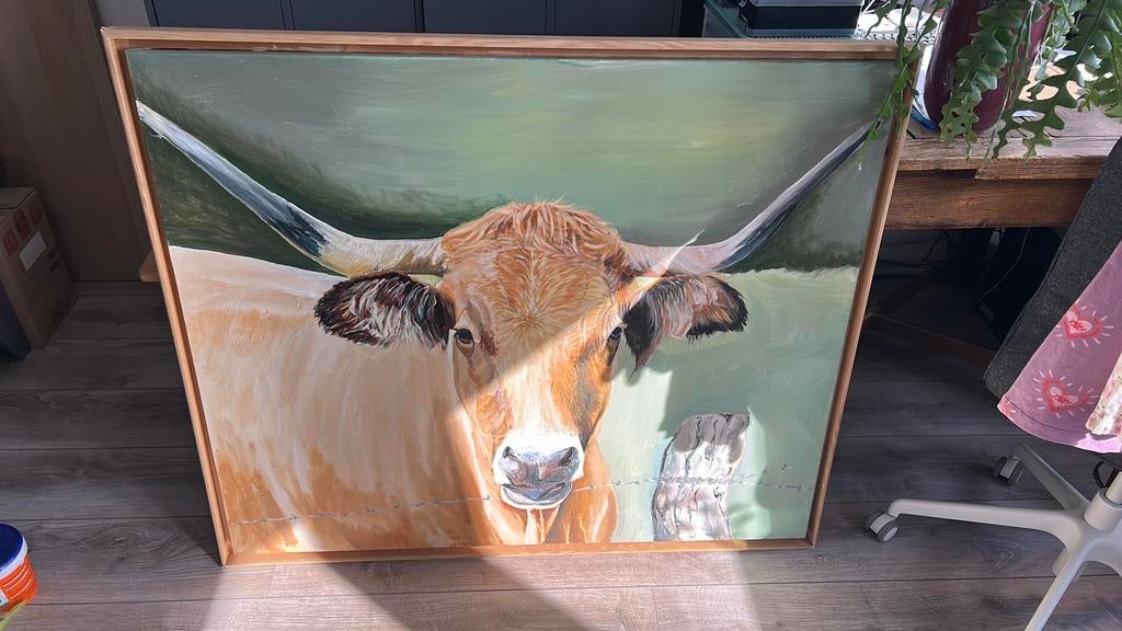 Schilderij, gesigneerd, Ophalen