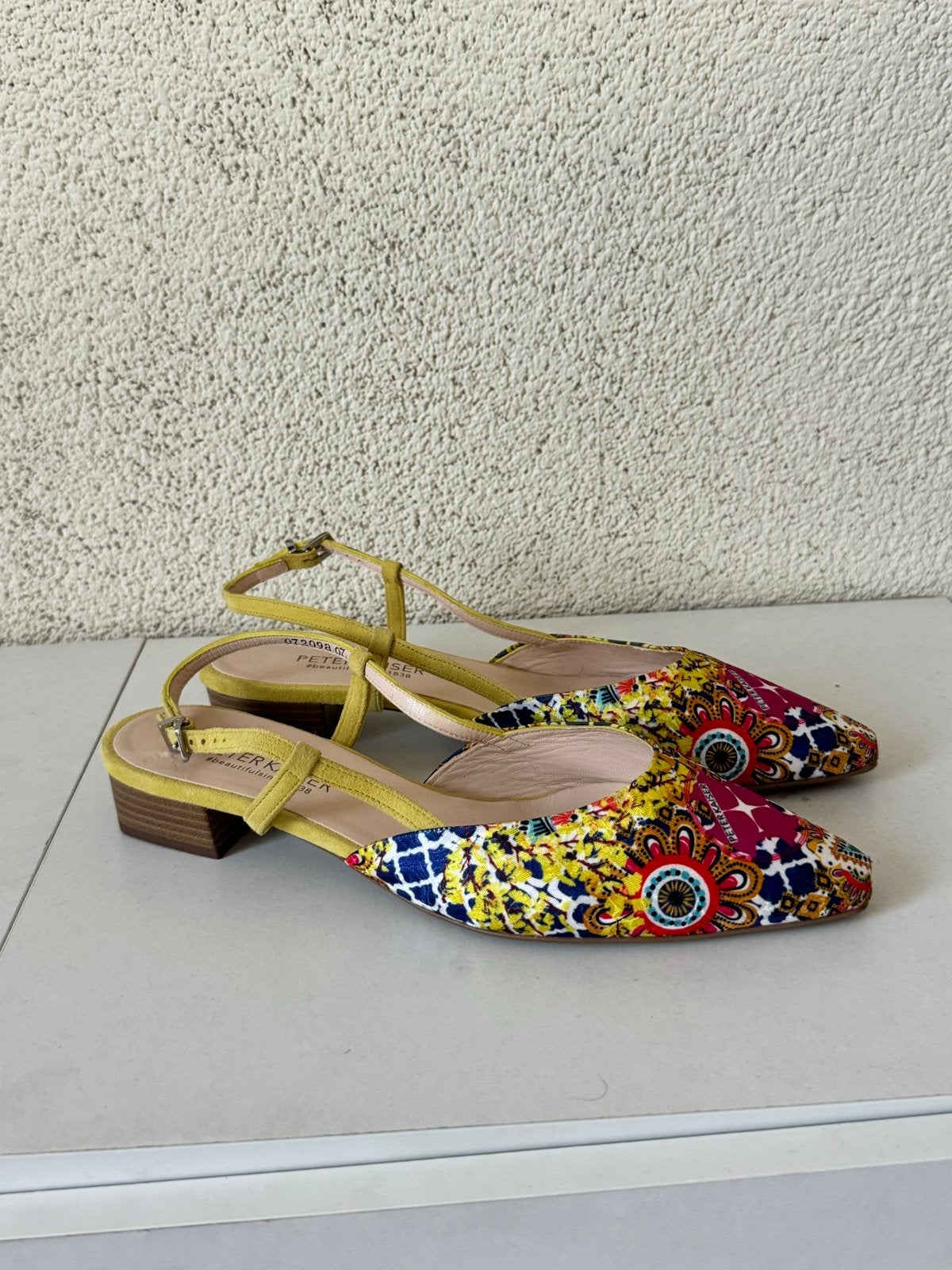 Peter Kaiser Slingback Pumps - Kleurrijk & Elegant, Ophalen of Verzenden, Zo goed als nieuw, Overige kleuren, Pumps