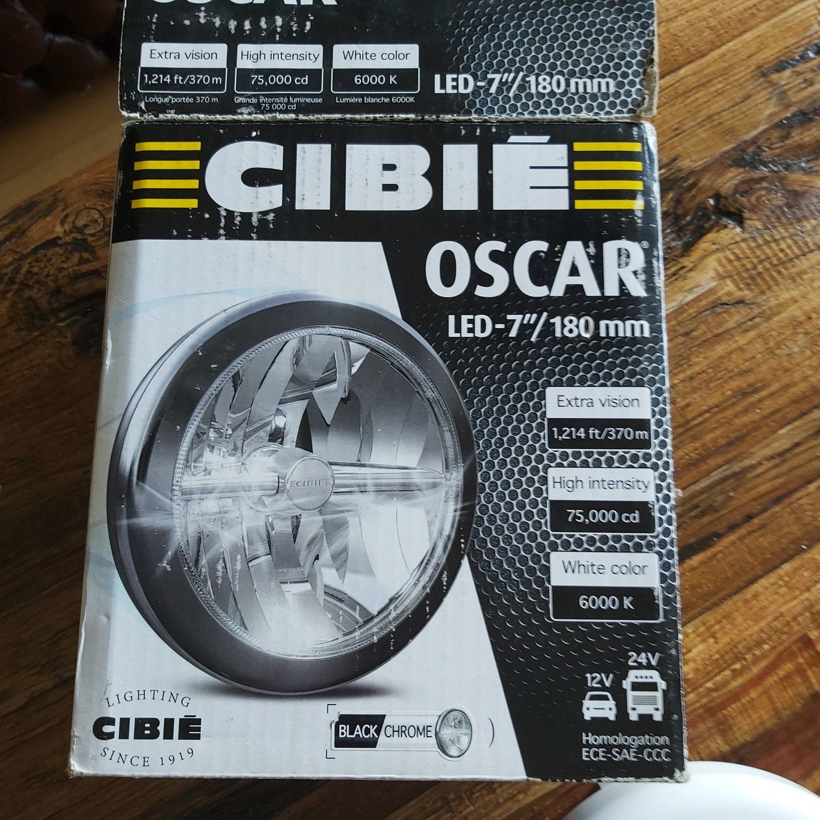 Cibie Oscar LED-7"/180 mm verstraler (nieuw in doos), Auto-onderdelen, Verlichting, Ophalen of Verzenden, Nieuw, Universele onderdelen