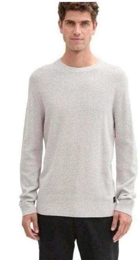 Nieuwe Tom Tailor trui, xl lange rug, Kleding | Heren, Truien en Vesten, Beige, Tom Tailor, Ophalen of Verzenden, Maat 56/58 (XL)