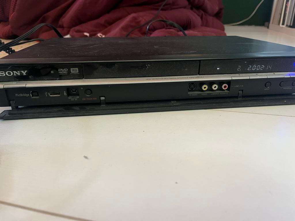 Sony RDR-HX780 DVD Recorder met Harddisk, Gebruikt, Met harddisk, Dvd-recorder, Ophalen of Verzenden