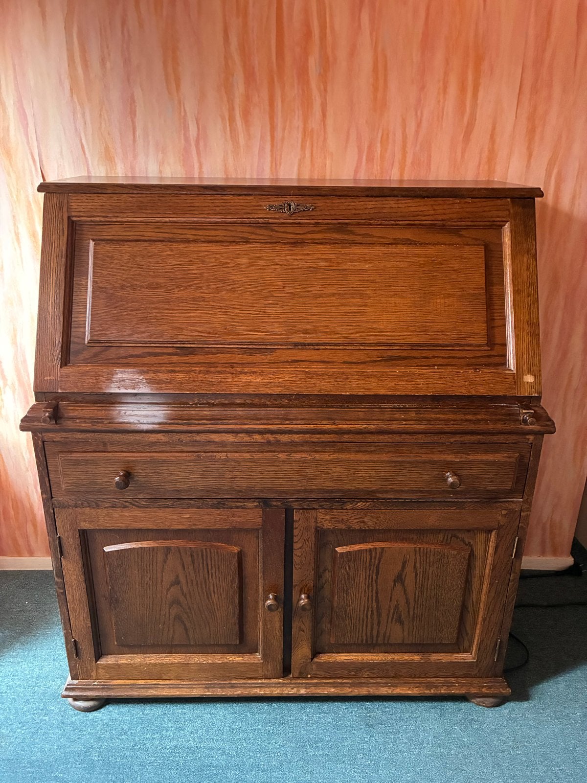Stevige secretaire - gratis af te halen in Haulerwijk, Ophalen