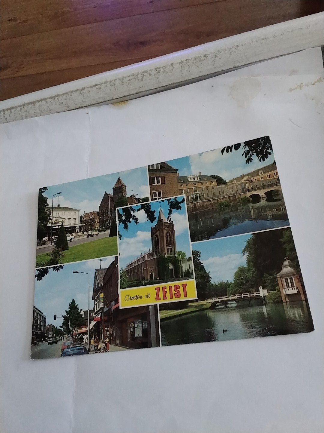 Oude ansichtkaart Groeten uit Zeist, Gelopen, Ophalen of Verzenden, 1960 tot 1980, Gelopen, Utrecht