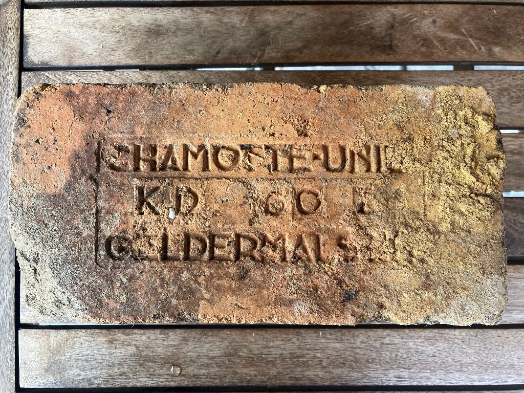 Chamotte Unie steen, Ophalen, Gebruikt, Bakstenen