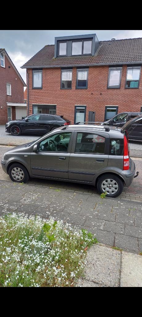 FIAT PANDA MET TREKHAAK, Ophalen