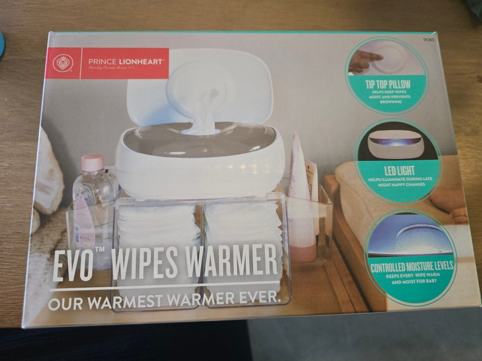 Prince Lionheart EVO Wipes Warmer Babydoekjes Nieuw in doos, Ophalen of Verzenden, Nieuw