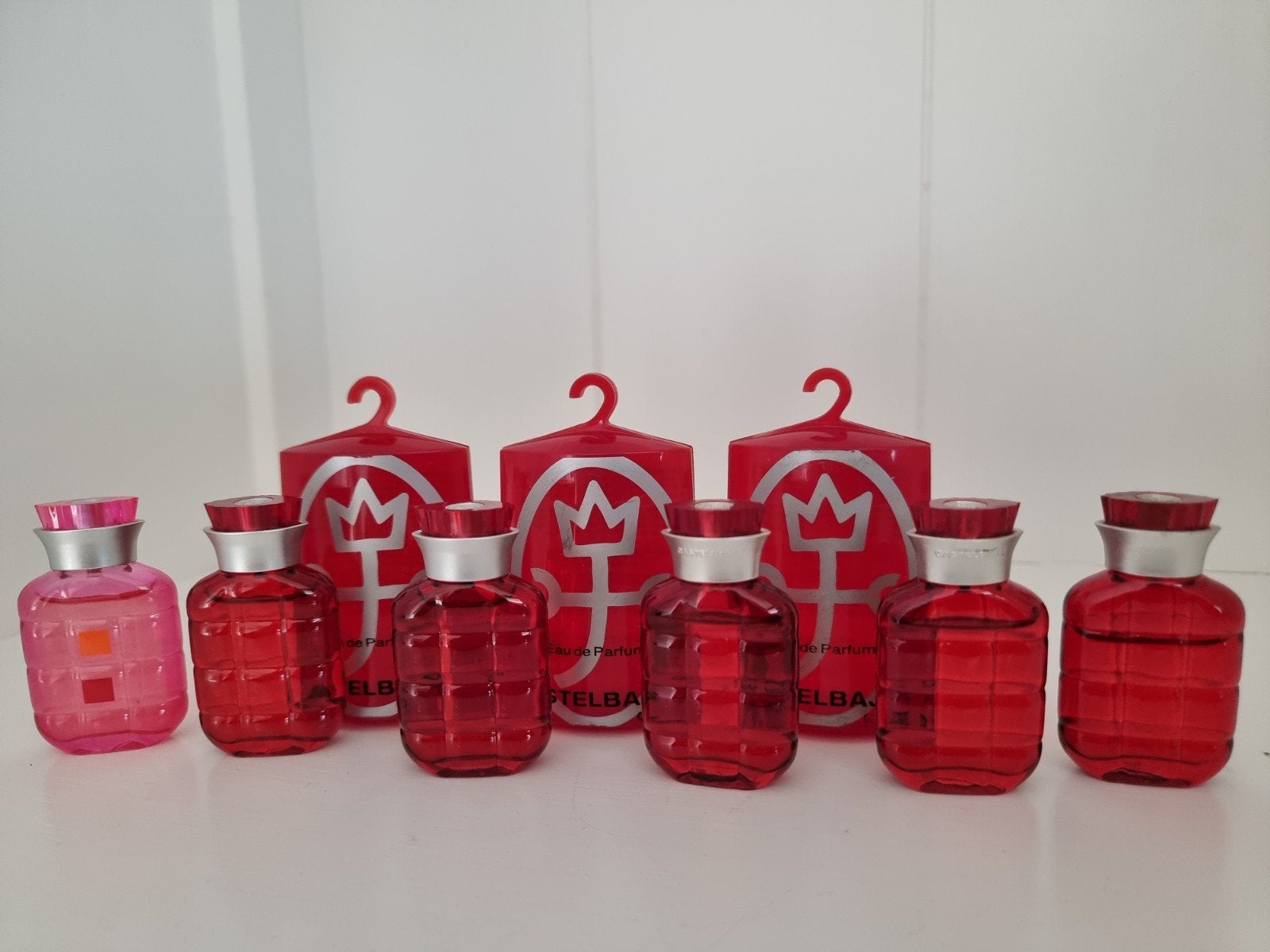 Castelbajac Parfums - Miniatuur Parfumflesjes (7 stuks), Ophalen of Verzenden, Zo goed als nieuw