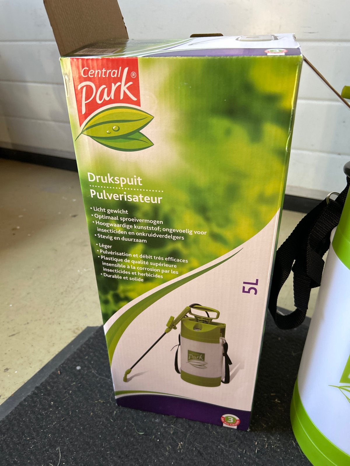 Central Park Drukspuit 5L - Nieuw in doos, Ophalen of Verzenden, Nieuw, Overige typen