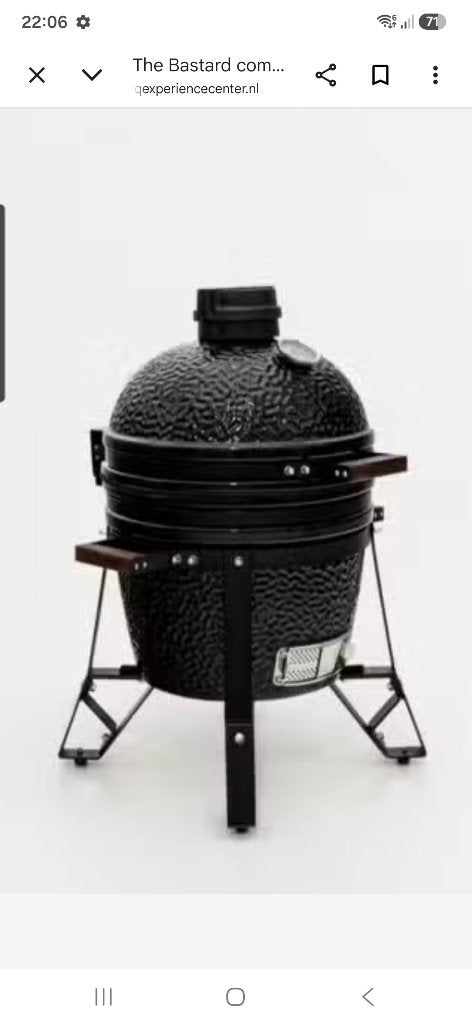 The Bastard Classic Compact Kamado BBQ, Ophalen, Nieuw, The Bastard, Met accessoires