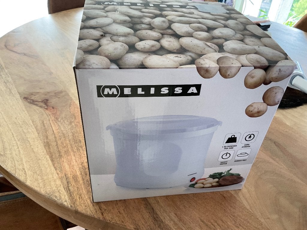 Te koop. Schrap machine, Ophalen, Kunststof, Zo goed als nieuw, Wit