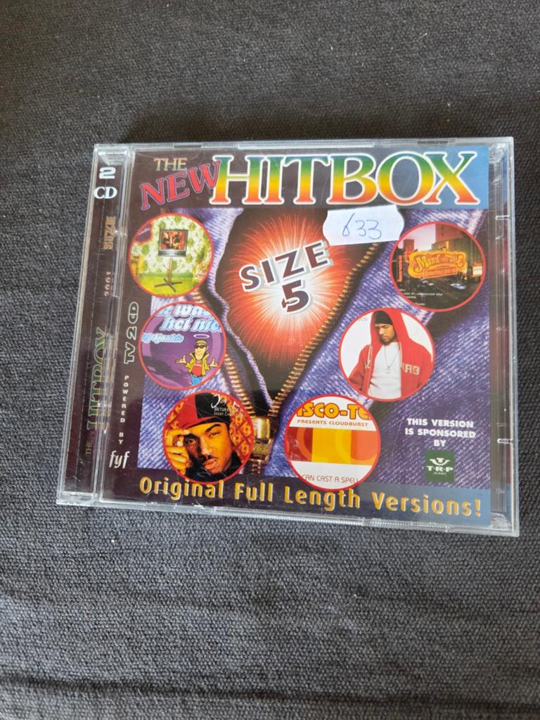 The New Hitbox Size 5 - 2CD Original Full Length Versions, Ophalen of Verzenden, Gebruikt