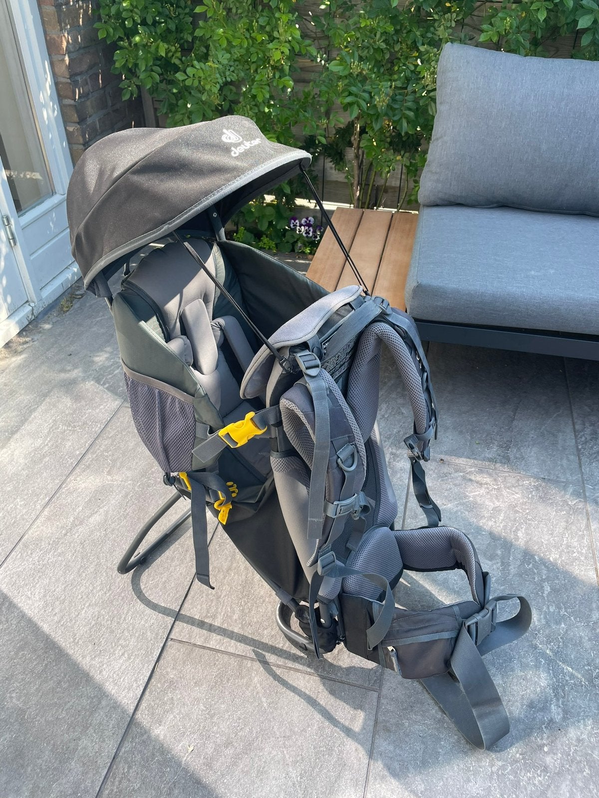 Deuter Kid Comfort 1 plus Rugdrager incl zonnescherm, Overige merken, Ophalen of Verzenden, Zo goed als nieuw, Rug