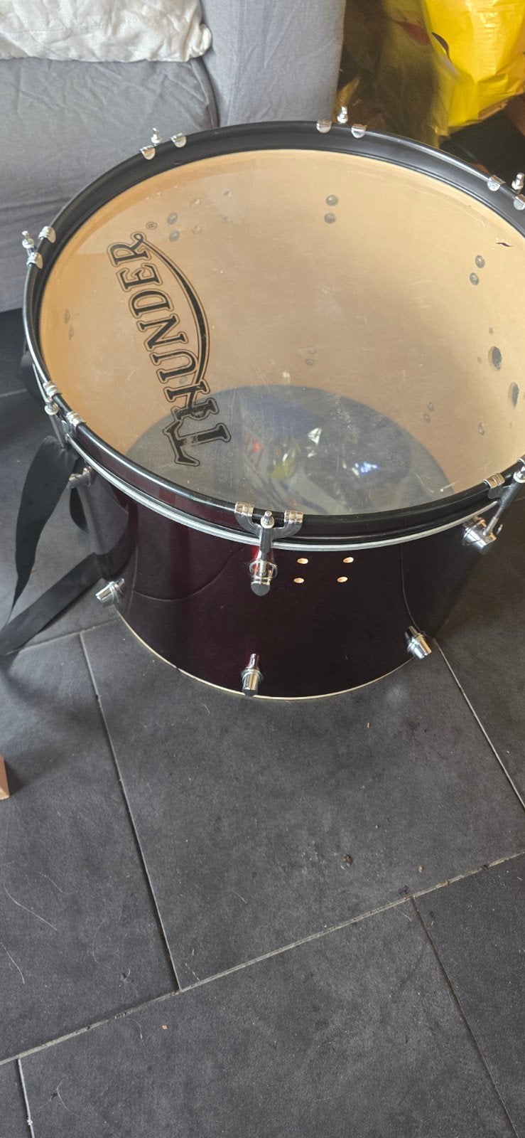 Thunder bassdrum - Rood, Ophalen, Gebruikt, Overige merken