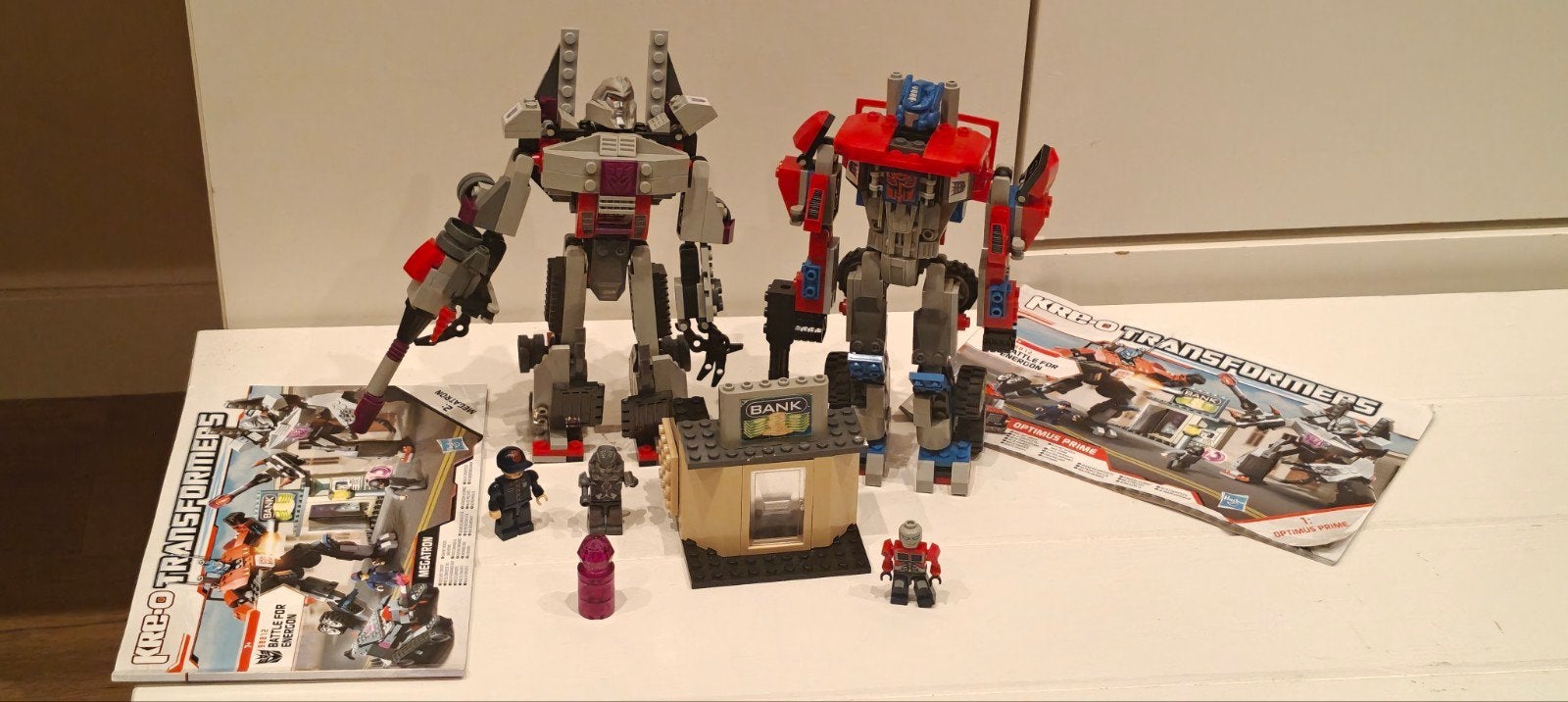 Kre-o 98812 Battle for Energon Optimus Prime Megatron, Ophalen of Verzenden, Zo goed als nieuw