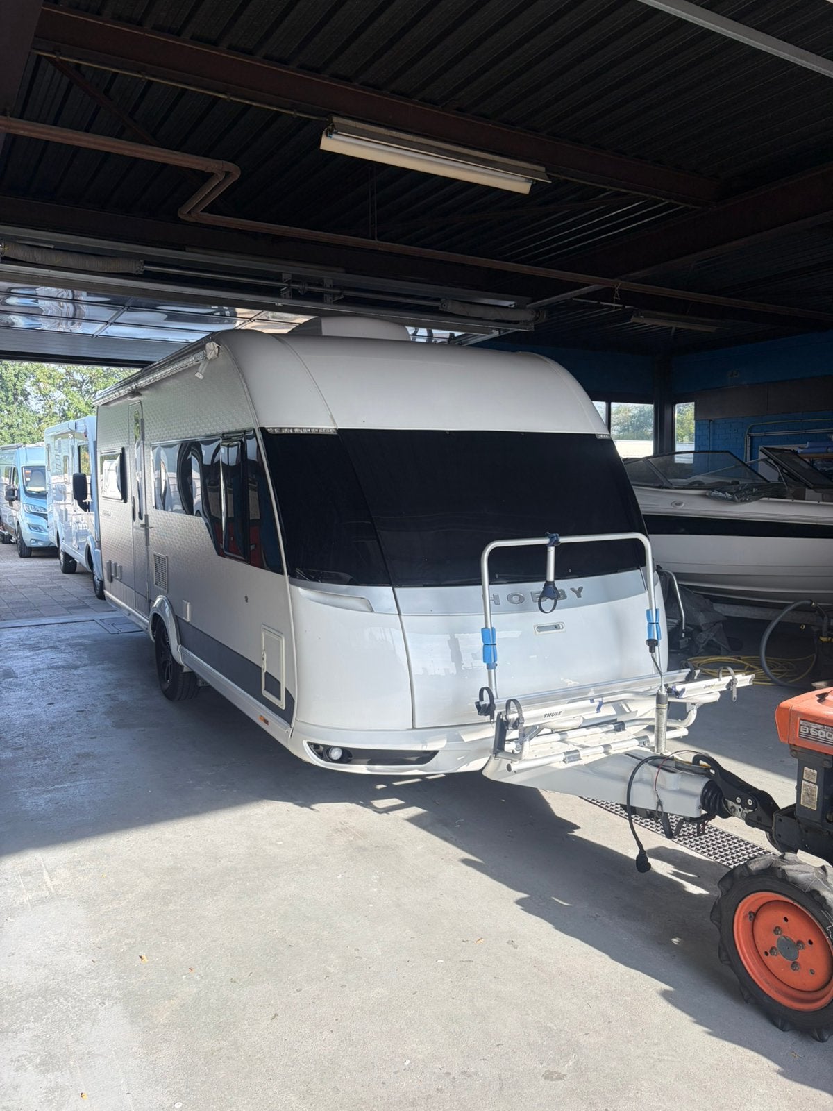 Hobby 540 premium UFE , ZEER COMPLEET !, Caravans en Kamperen, Rondzit, Hobby, Bedrijf, 5 tot 6 meter