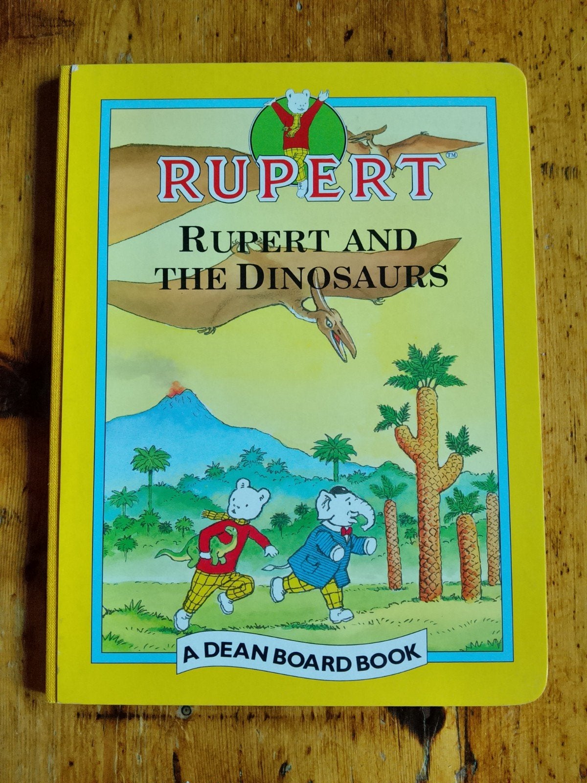 Rupert and the Dinosaurs - Dean Board Book, Ophalen of Verzenden, Zo goed als nieuw, 2 tot 3 jaar