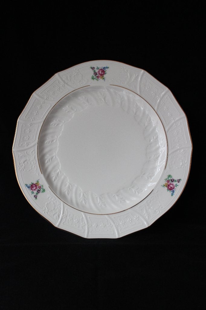 Antiek Boheems Pirkenhammer Rose set van 3 borden c 1930, Ophalen of Verzenden