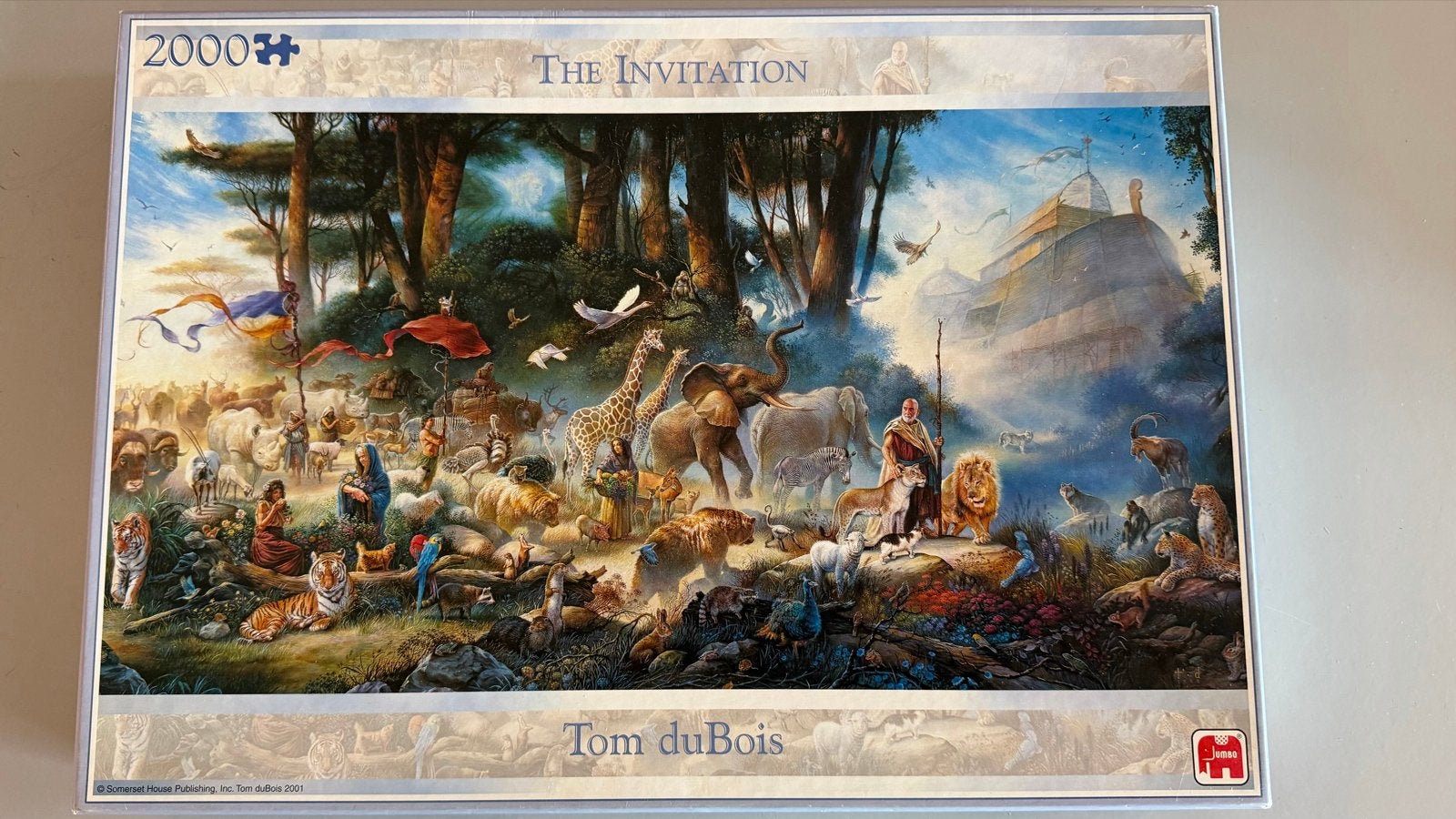 Twee Tom duBois puzzels: 1x 2000 stukjes, 1x 3000 stukjes, Ophalen of Verzenden, Meer dan 1500 stukjes, Gebruikt, Legpuzzel