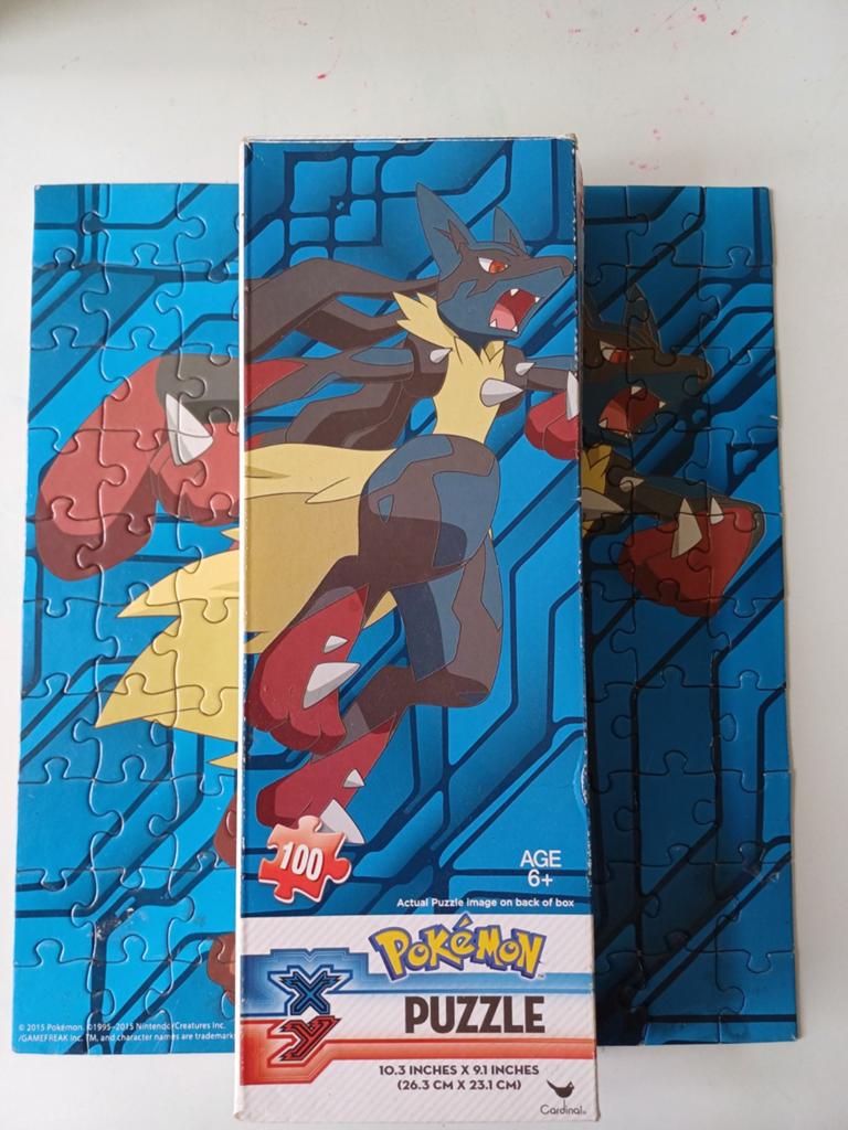 Stoere pokemon puzzel 100 stukjes, Kinderen en Baby's, Speelgoed | Kinderpuzzels, Ophalen of Verzenden, Meer dan 50 stukjes, Zo goed als nieuw