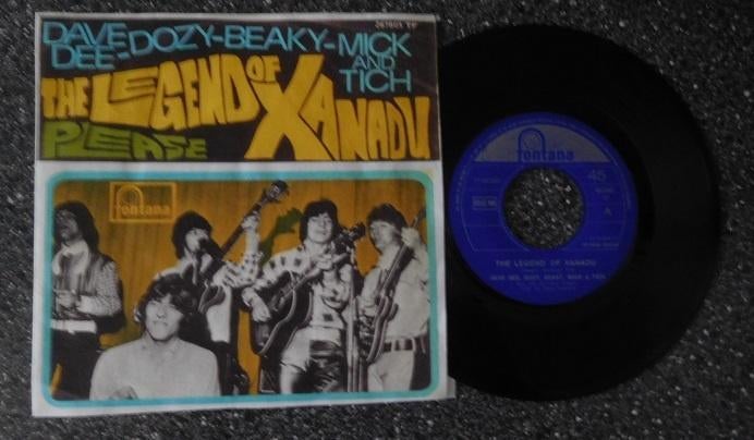 Dave Dee & DBM& Tich - the legend of Xanadu (vanaf € 2,00), Cd's en Dvd's, 7 inch, Single, Ophalen of Verzenden, Zo goed als nieuw