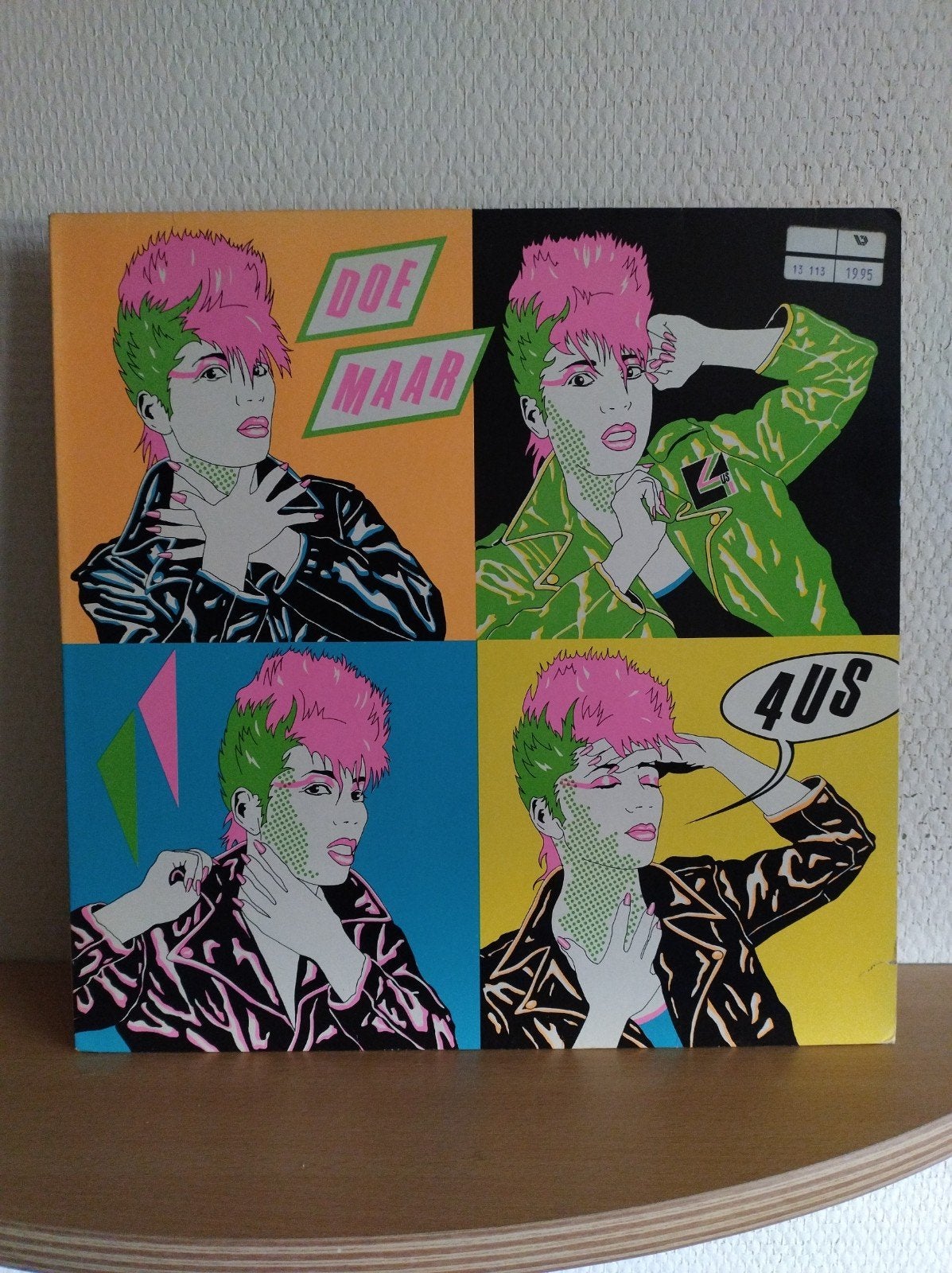 Doe Maar - 4US LP (1981) - Originele Persing, Cd's en Dvd's, LP, Gebruikt, Pop, Originele persing