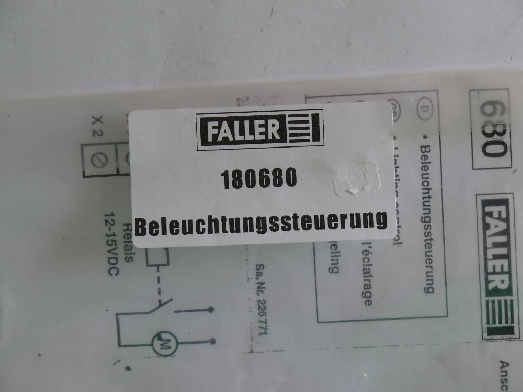 Faller beleuchtungssteuerung 180680, Hobby en Vrije tijd, Modeltreinen | H0, Overige merken, Gebruikt, Gelijkstroom of Wisselstroom