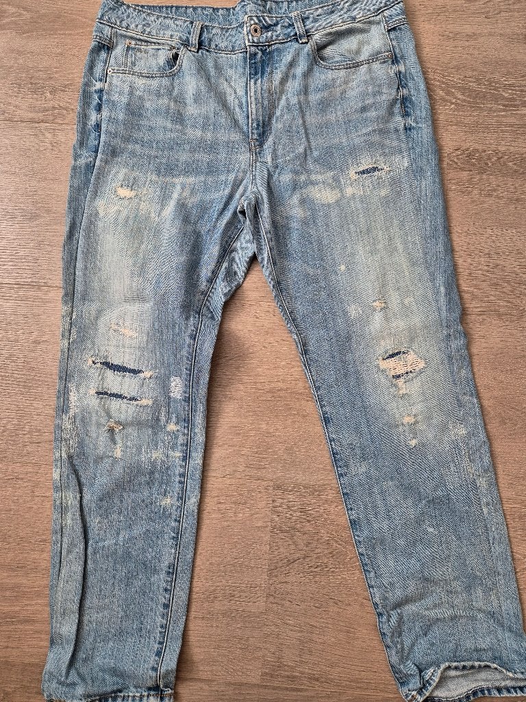 Gstar boyfriend jeans mt 32/32, Blauw, Ophalen of Verzenden, Zo goed als nieuw, W30 - W32 (confectie 38/40)