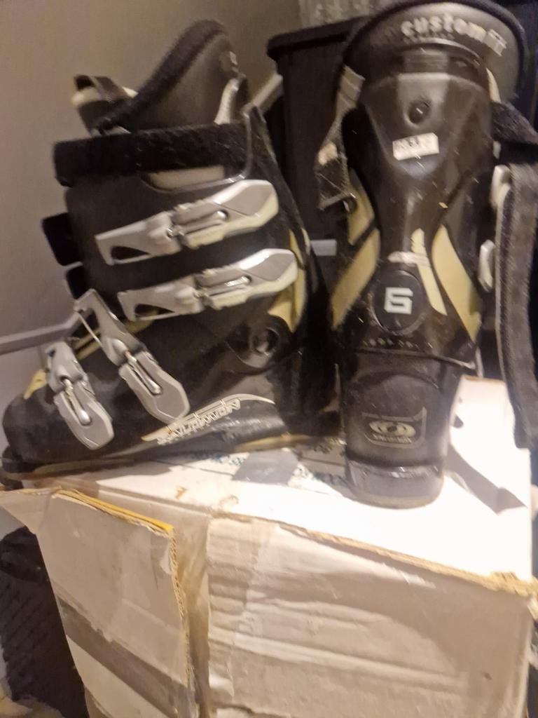 Skischoenen  maat 42, Sport en Fitness, Skiën en Langlaufen, Ophalen of Verzenden, Gebruikt, 160 tot 180 cm, Schoenen