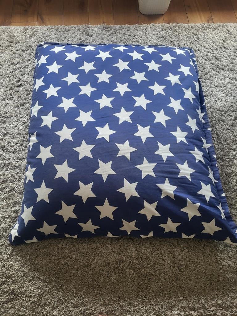 Zitzak sterren blauw, Ophalen, Zo goed als nieuw, Blauw, Vierkant