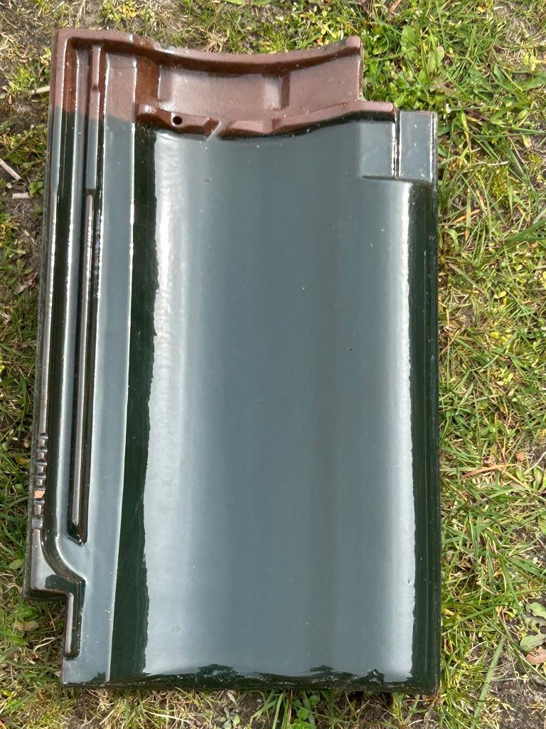 Dakpan Laumans Ideal variabel - malachietgroen, Doe-het-zelf en Verbouw, Ophalen, 10 tot 15 m², Nieuw, Dakpannen