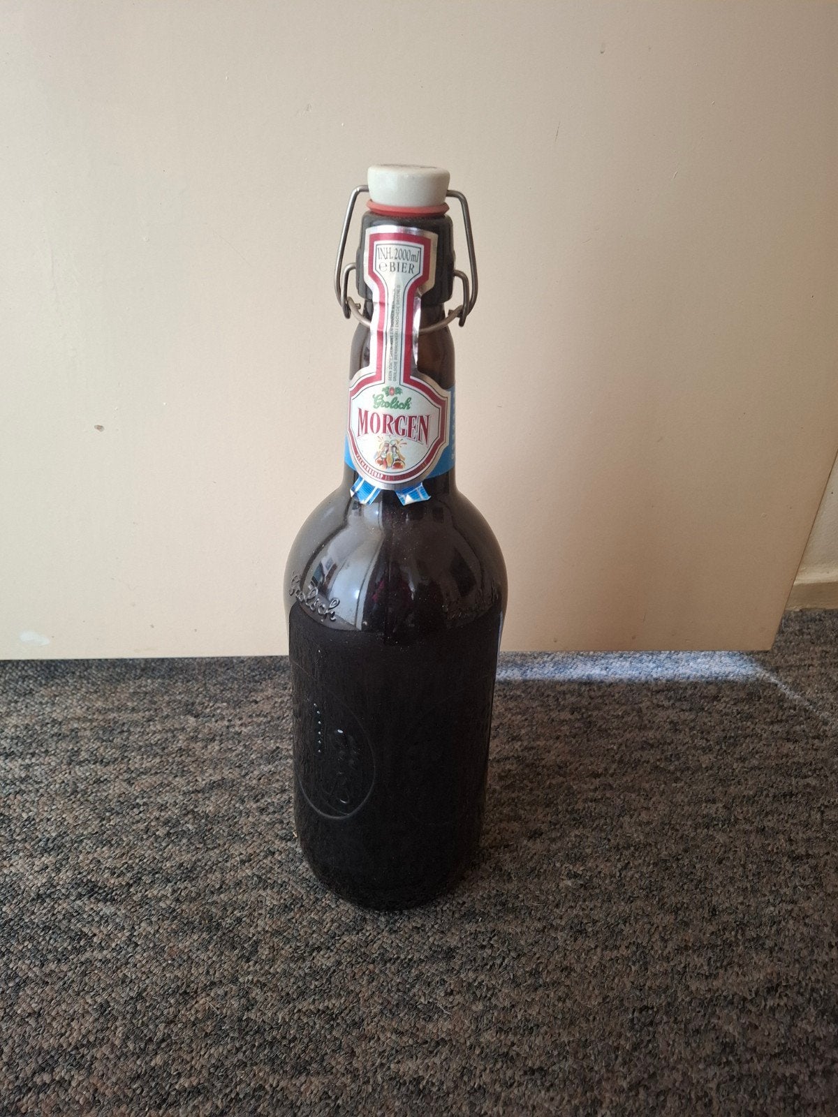 grote Grolsch fles vol, Ophalen, Flesje(s), Grolsch
