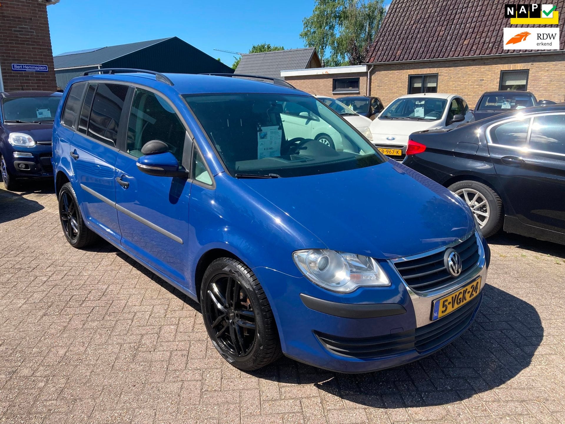 Volkswagen Touran 1.9 TDI Comfortline VAN bj 2010 BTW auto,, Auto's, Voorwielaandrijving, Stof, Gebruikt, 4 cilinders