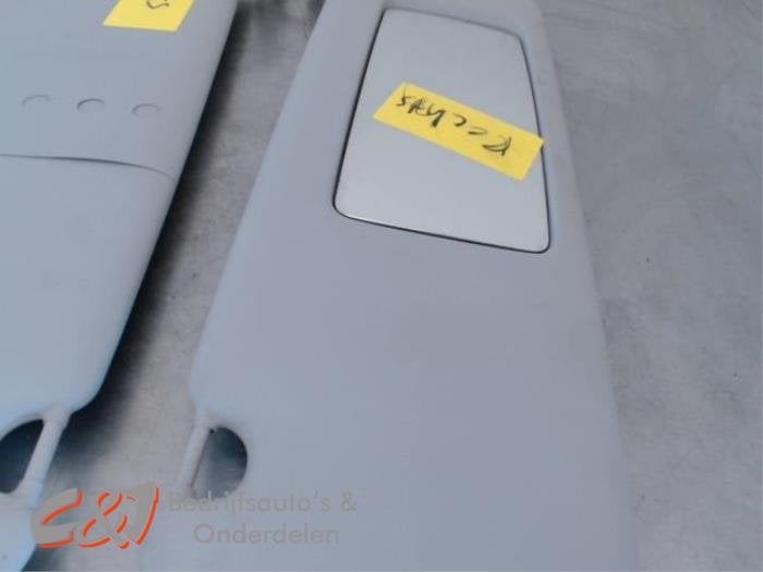 Zonneklep set van een Renault Trafic, Gebruikt, -, Renault, -